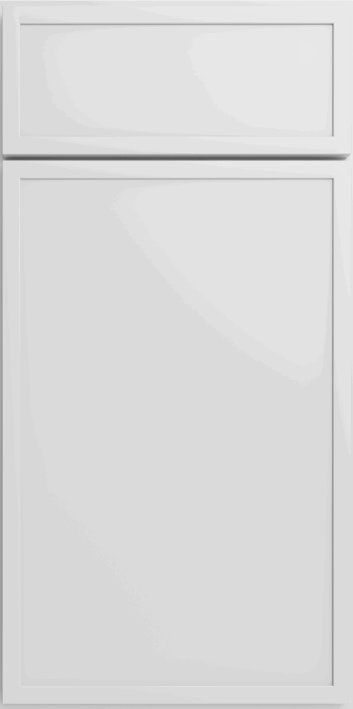 Edgewood White cabinet door from the Atlas Collection.