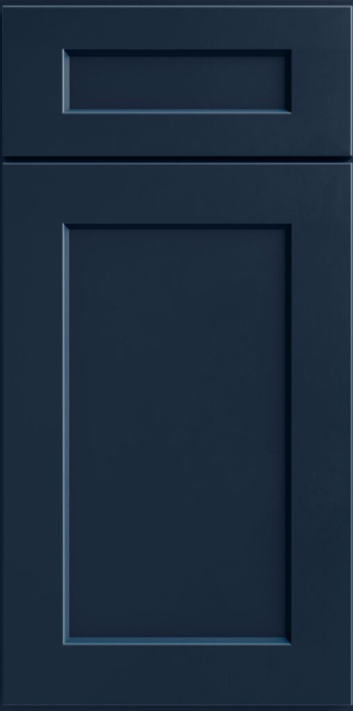 Shaker Navy cabinet door from the Atlas Collection.